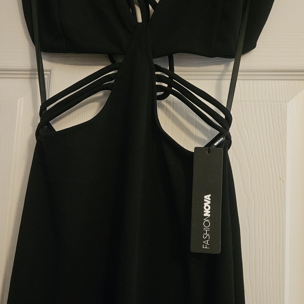 Fashion Nova Sexy Maxi Cutout Dress - Picture 3 of 6